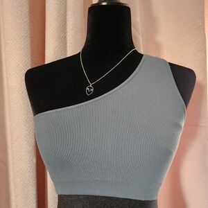 Portineer Blue Sports Bra Medium